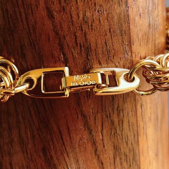 Napier Knitted Chain Style Bracelet - Picture 3 of 6